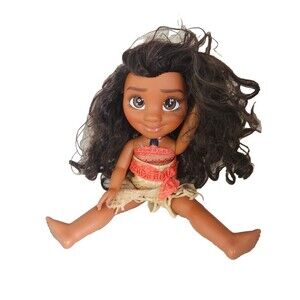 Disney Moana Adventure Singing Talking‎ Doll 13” Light Up Necklace Jakks Pacific